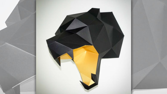 Papertrophy Sculptures R Amazing! - Bear