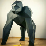 Papertrophy Sculptures R Amazing! - Gorilla
