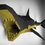 Papertrophy Sculptures R Amazing! - Shark