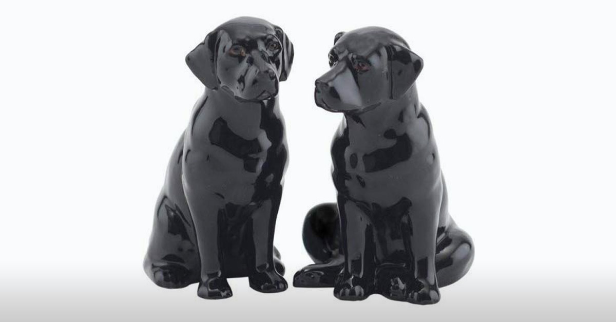 Salt and Pepper Pots R Amazing! - Black Dogs