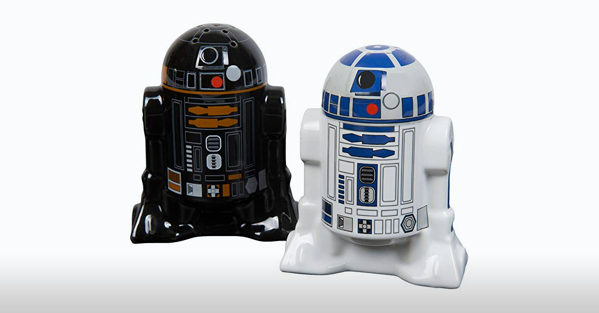 Salt and Pepper Pots R Amazing! - R2D2