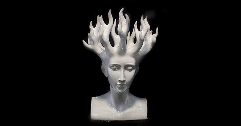 Vases R Amazing! - Fire Hair Vase