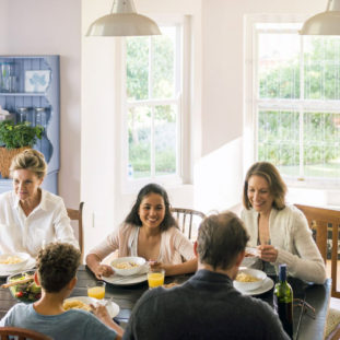 Living Room Dilemmas R Amazing! - Eating on your lap vs Eating at the table