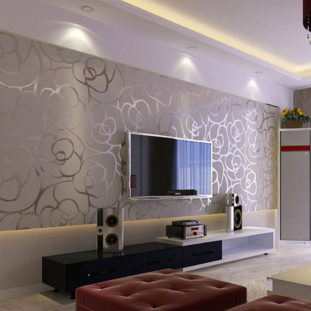 Living Room Dilemmas R Amazing! - Wallpapered vs Painted