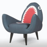 Chairs R Amazing! - Rodnik Shark Chair