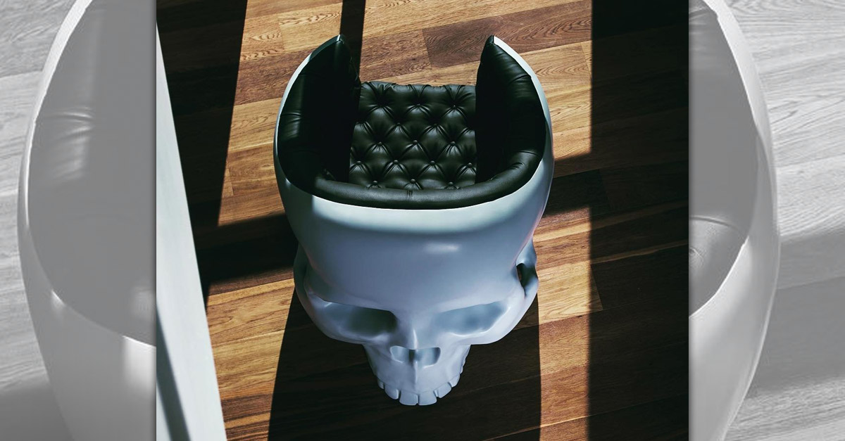 Chairs R Amazing! - Skull Living Room Chair