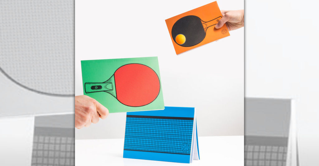 Suck UK Products R Amazing! - Table Tennis Notebooks