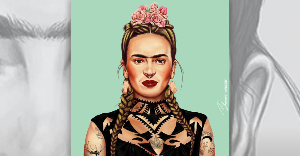 Hipstory Artworks R Amazing! - Frida Kahlo