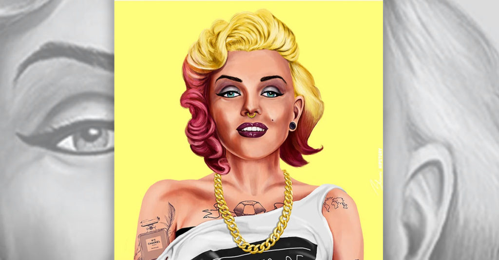 Hipstory Artworks R Amazing! - Marilyn Monroe