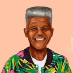 Hipstory Artworks R Amazing! - Nelson Mandela
