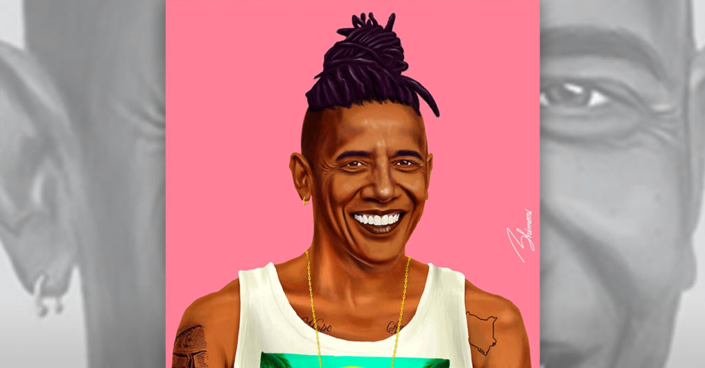 Hipstory Artworks R Amazing! - Barrack Obama