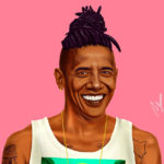 Hipstory Artworks R Amazing! - Barrack Obama