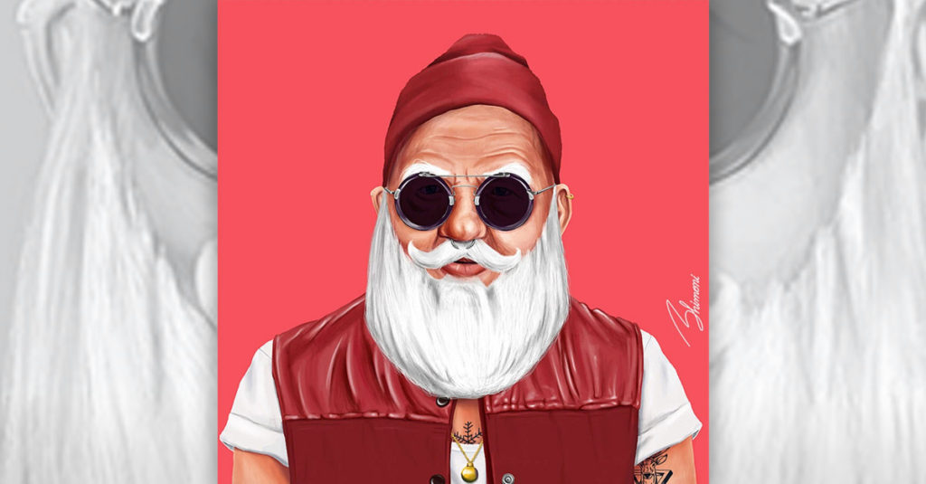 Hipstory Artworks R Amazing! - Santa Claus