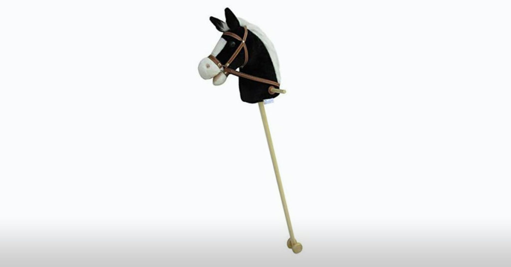Hobby Horses R Amazing! - Black with white mane