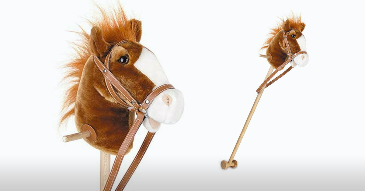Hobby Horses R Amazing! - Brown with reigns