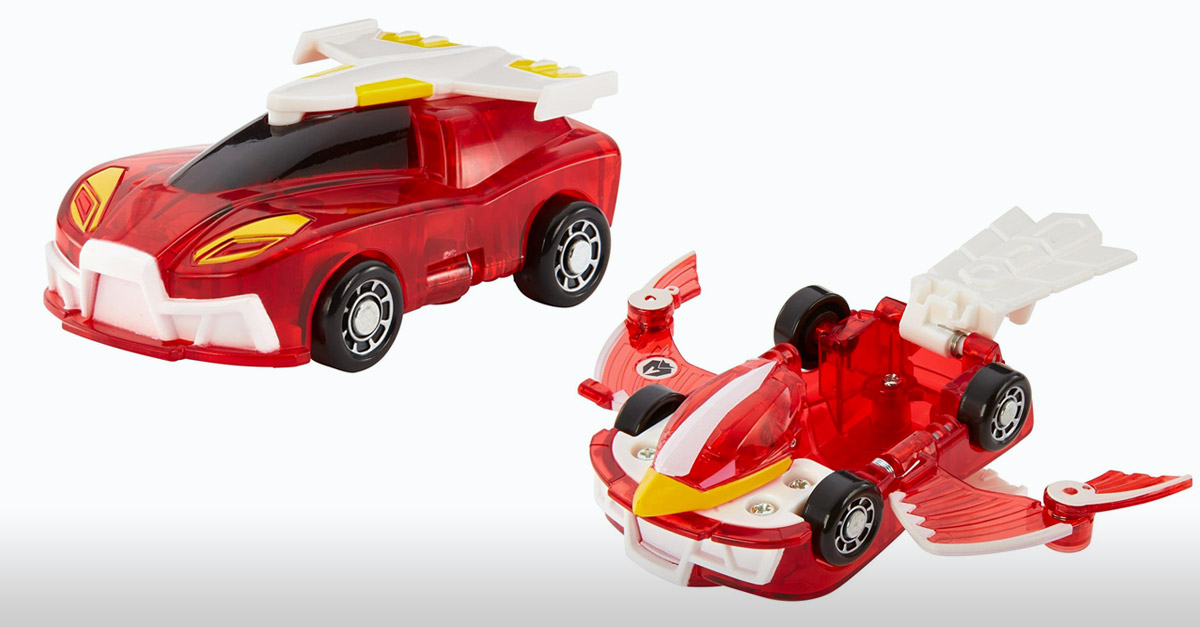 Turning Mecard Toys - Car to Bird