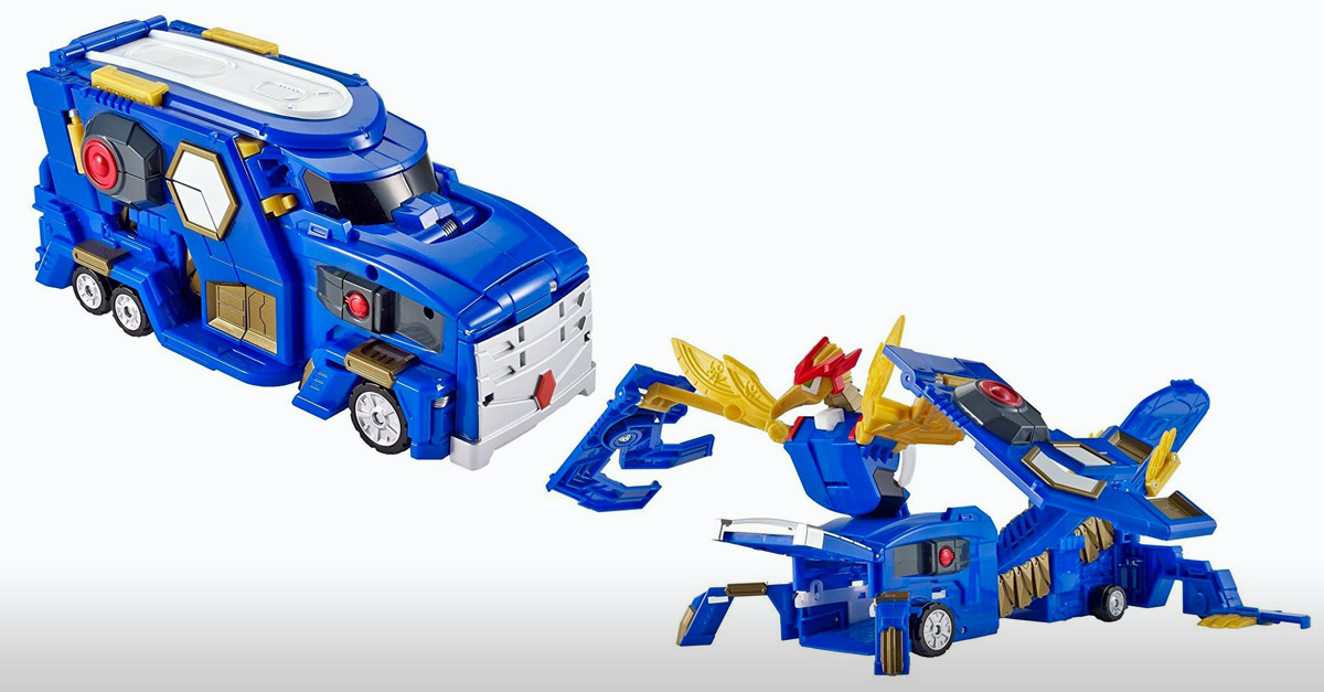 Turning Mecard Toys - Lorry to Big Bird