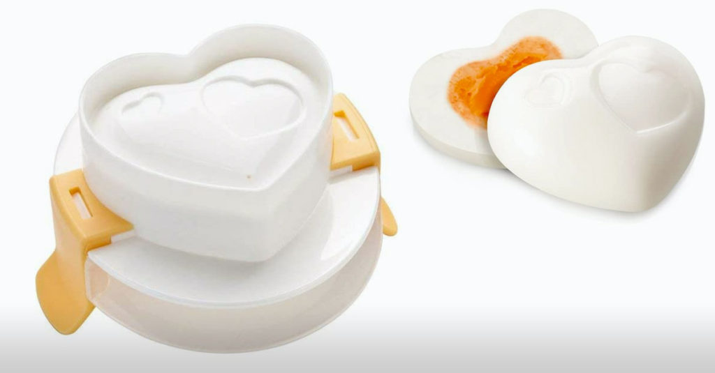 Boiled Egg Moulds R Amazing! - Heart