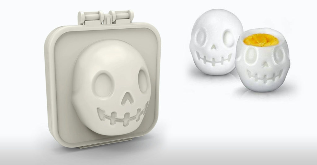 Boiled Egg Moulds R Amazing! - Skull