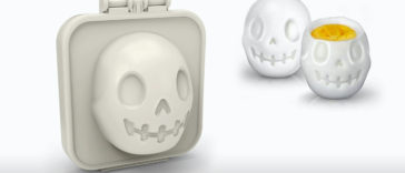 Boiled Egg Moulds R Amazing! - Skull
