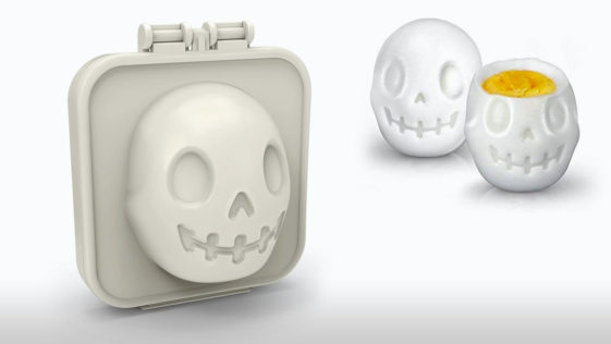 Boiled Egg Moulds R Amazing! - Skull