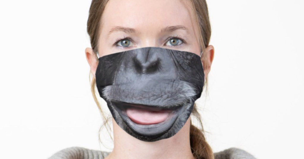 Amazing Face Masks - Chimp