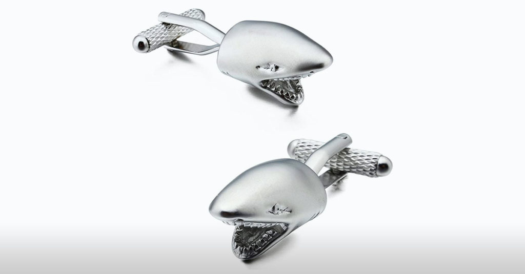 Amazing Shark Products - Shark Cufflinks