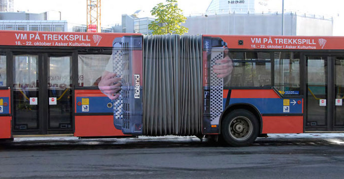 Bus Adverts - Accordion