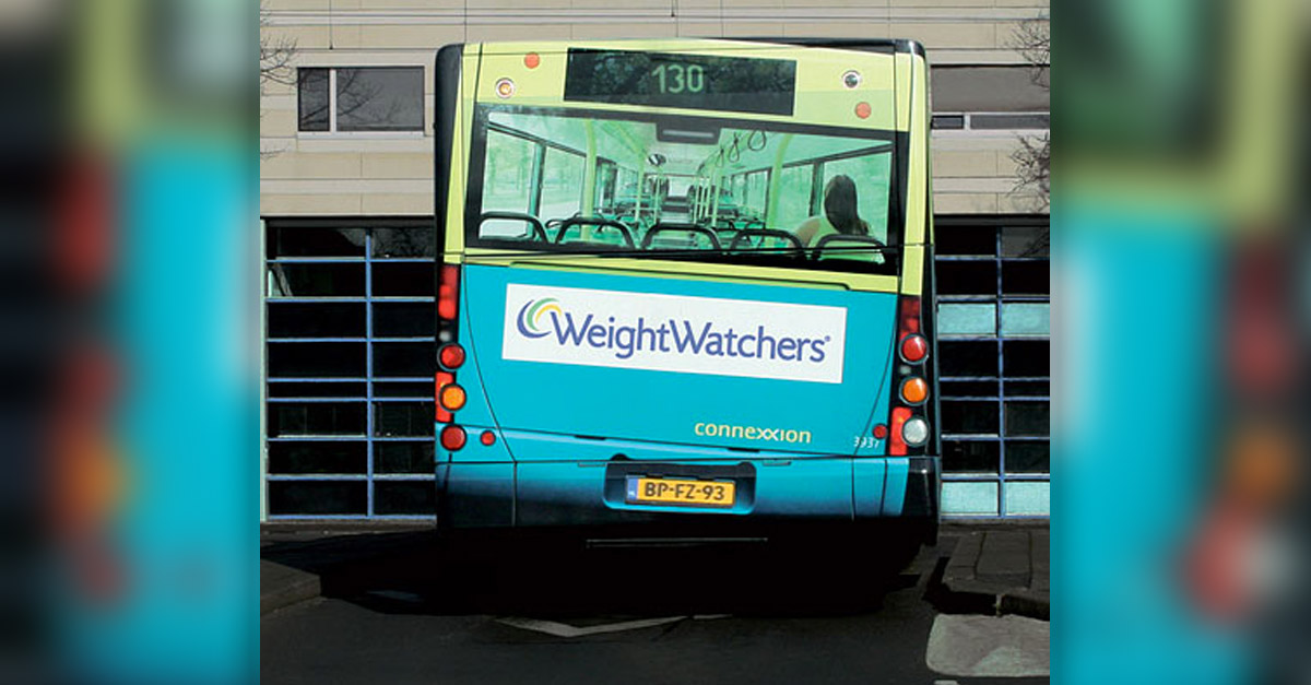 Bus Adverts - Weight Watchers