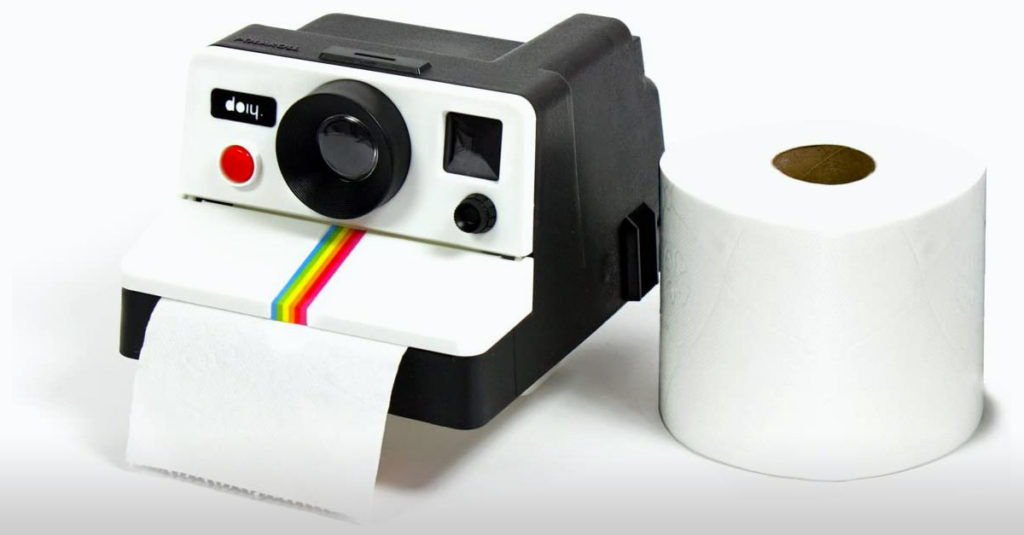 Amazing Camera Toilet Roll Holder