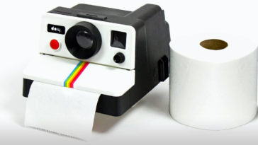 Amazing Camera Toilet Roll Holder