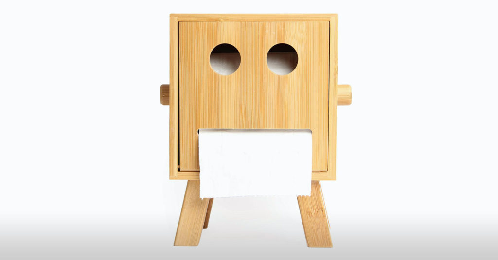 Amazing Face Toilet Roll Holder