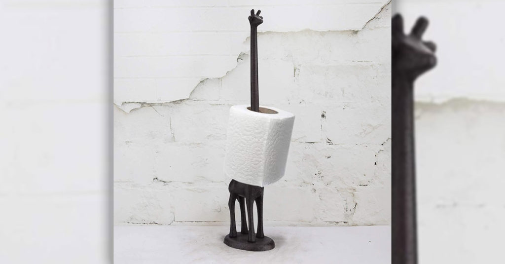 Amazing Giraffe Toilet Roll Holder