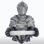 Amazing Knight Toilet Roll Holder