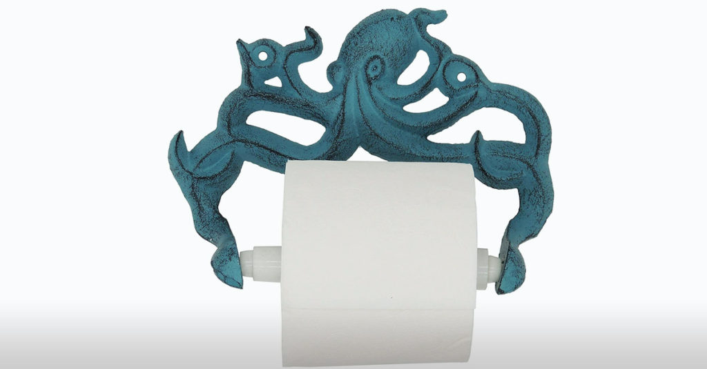 Amazing Octopus Toilet Roll Holder