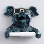 Amazing Pig Toilet Roll Holder