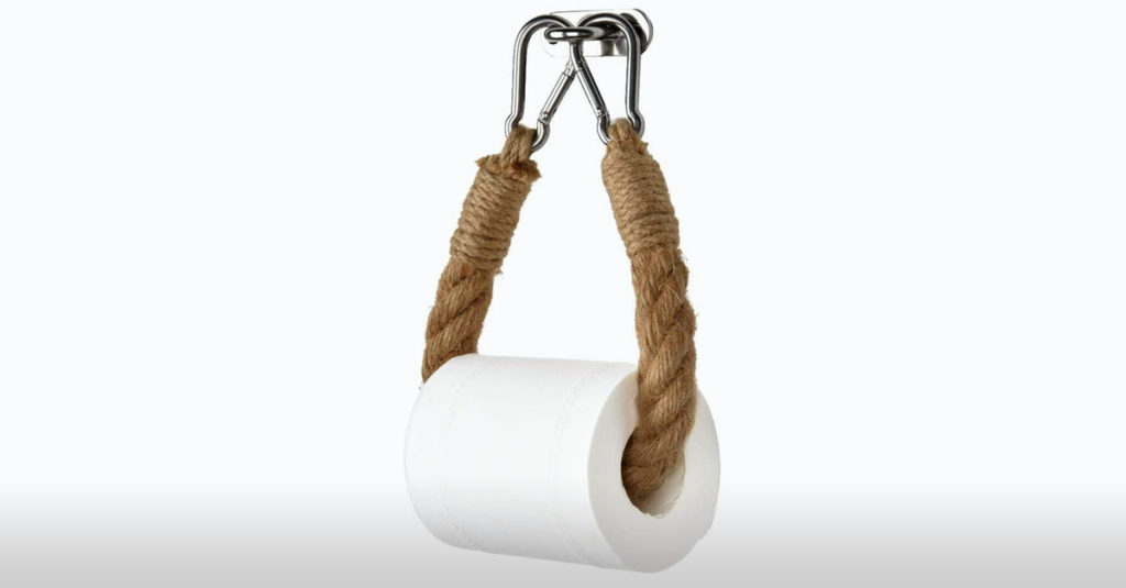 Amazing Rope Toilet Roll Holder