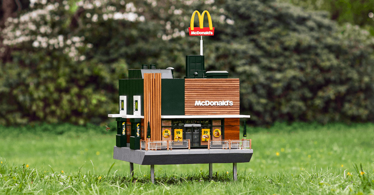Amazing McDonalds Beehive