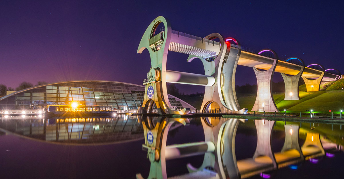 Amazing Bridges - Falkirk Wheel Bridge