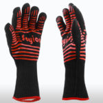 Amazing Oven Gloves - Black and Red