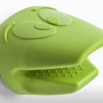 Amazing Oven Gloves - Silicone Green Face