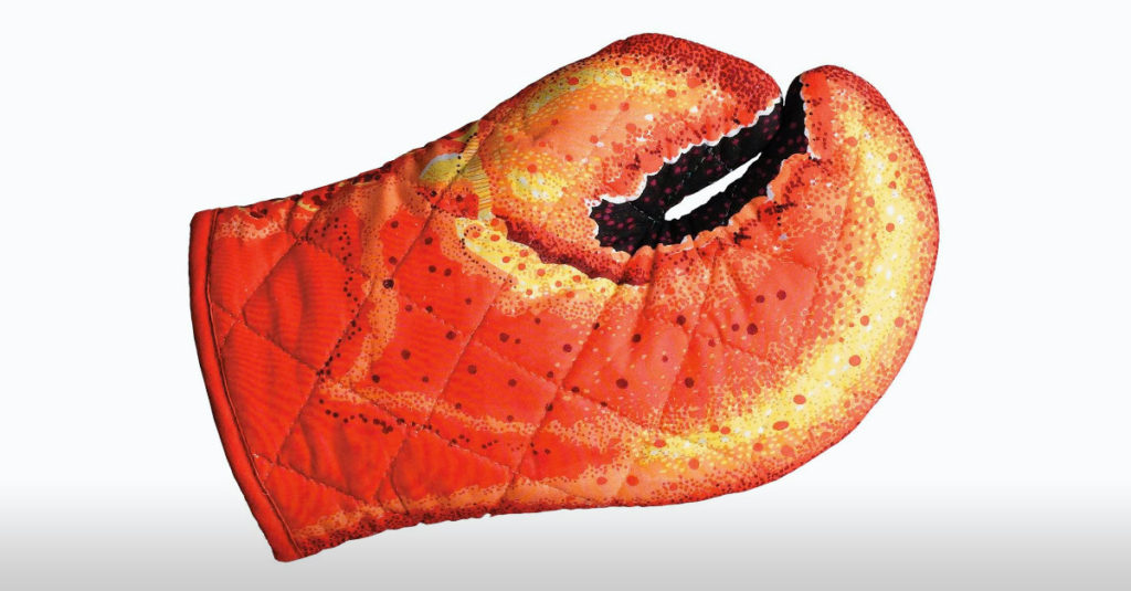 Amazing Oven Gloves - Lobster Claw