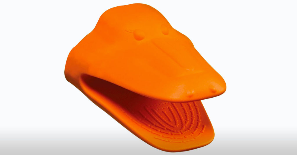Amazing Oven Gloves - Silicone Crocodile