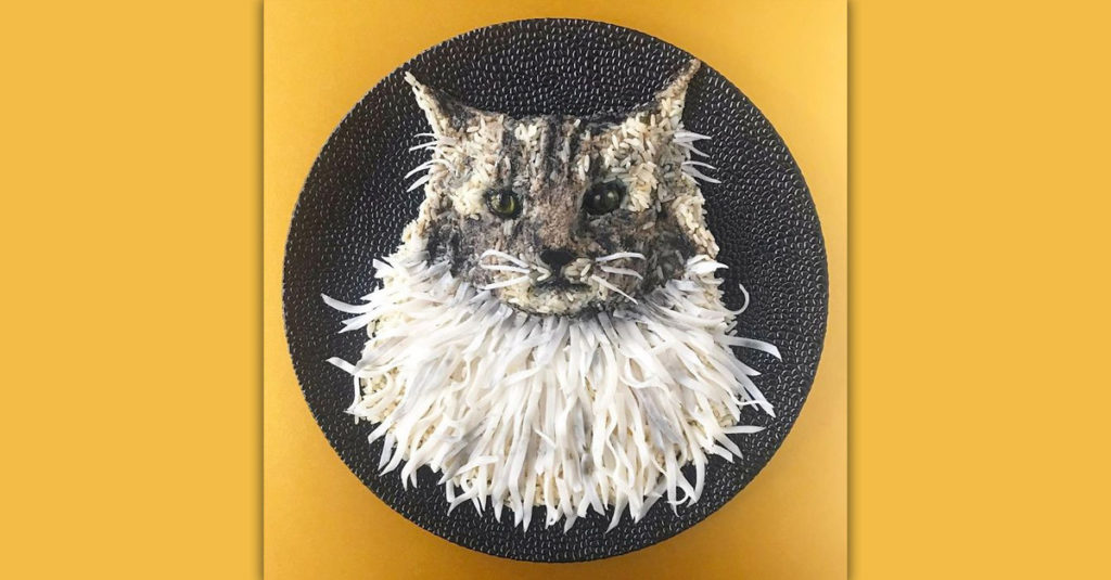 Food Art Animals - Cat