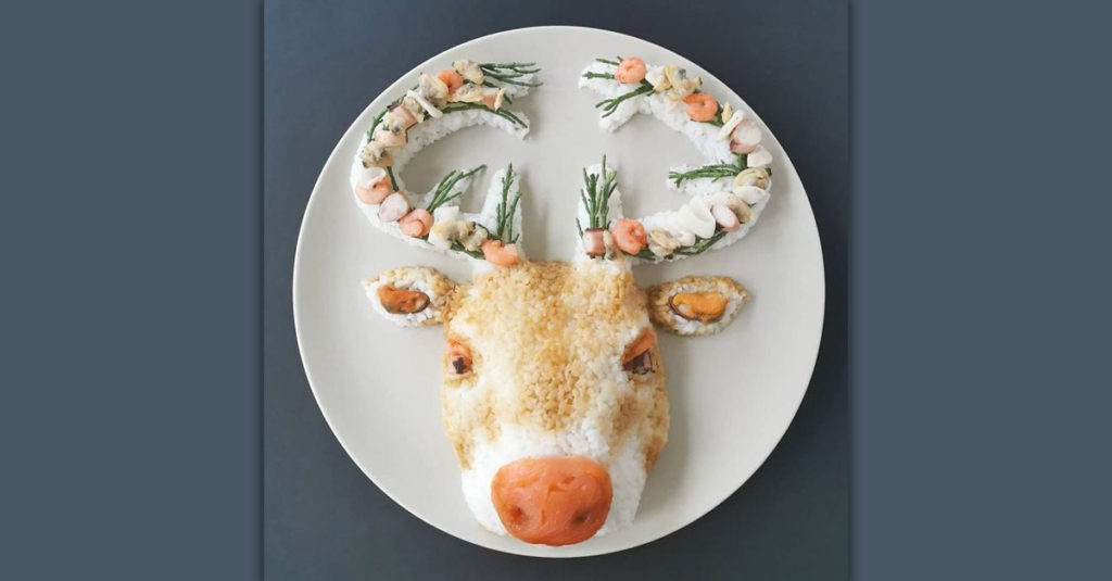 Food Art Animals - Deer