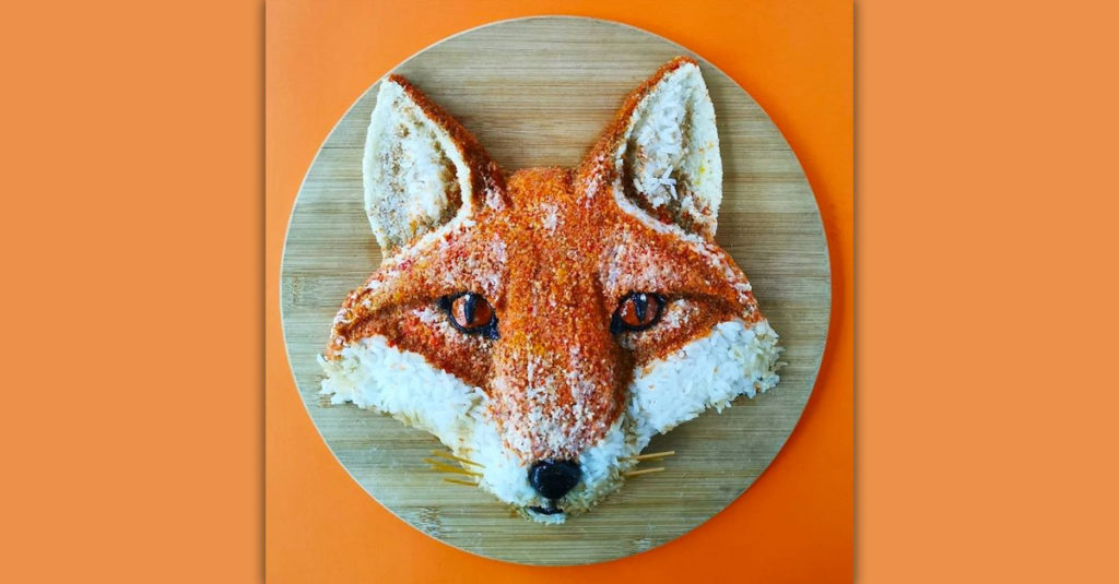 Food Art Animals - Fox