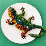 Food Art Animals - Gecko