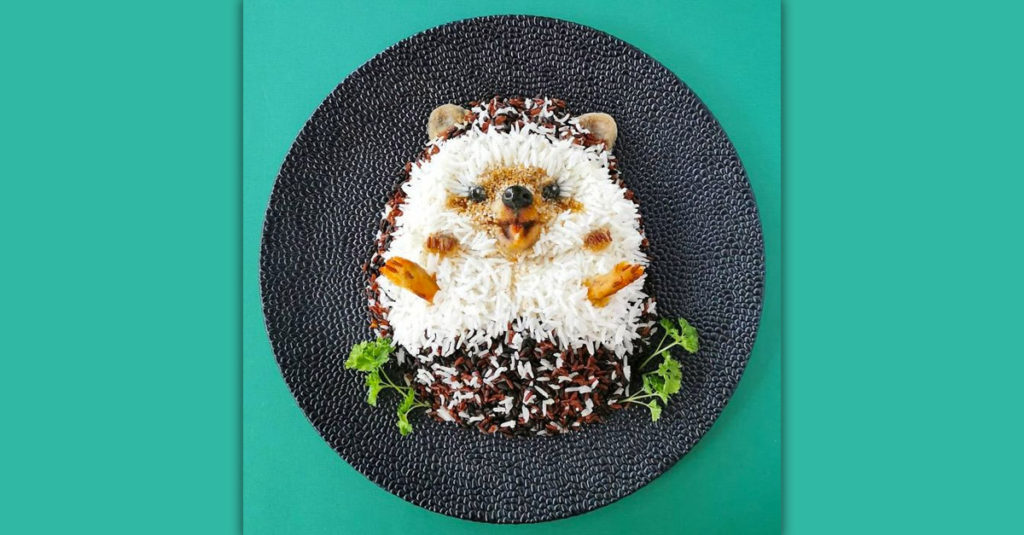 Food Art Animals Hedgehog