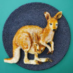 Food Art Animals - Kangaroo