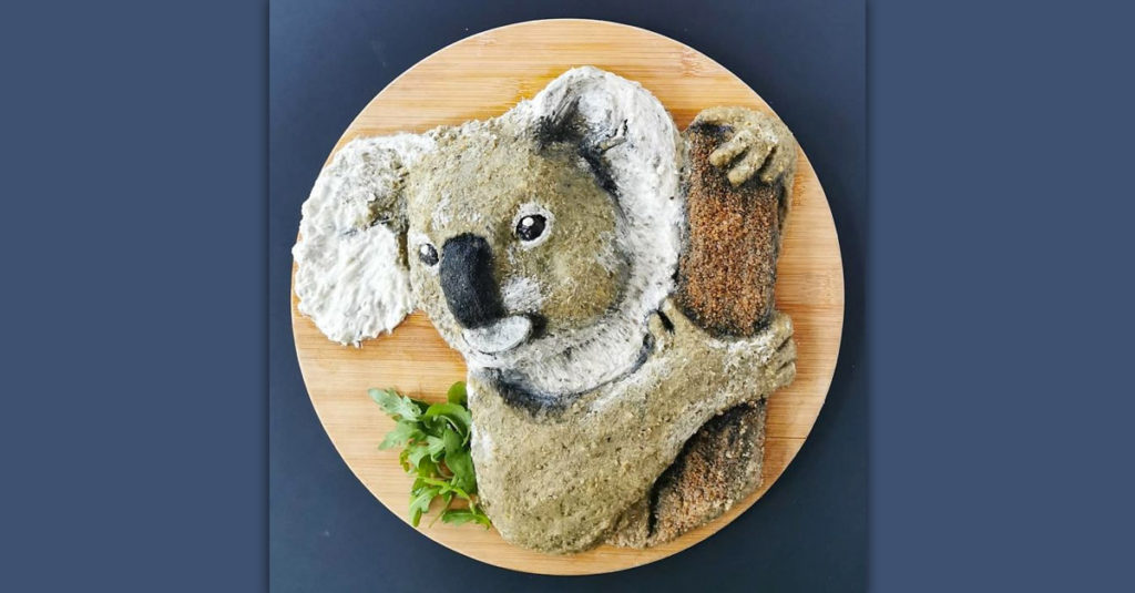 Food Art Animals - Koala